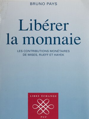 cover image of Libérer la monnaie